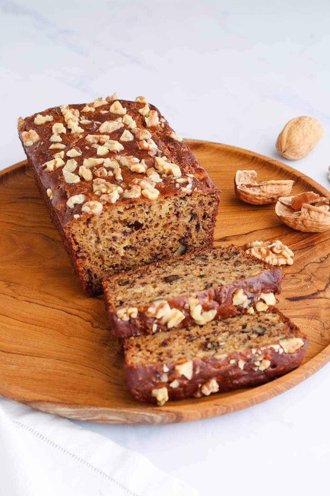 walnut banana bread